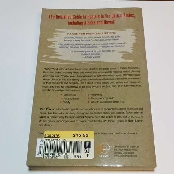 3/$15 Hostels The Only Comprehensive Unofficial Opinionated Guide USA Paul Karr - Picture 2 of 7